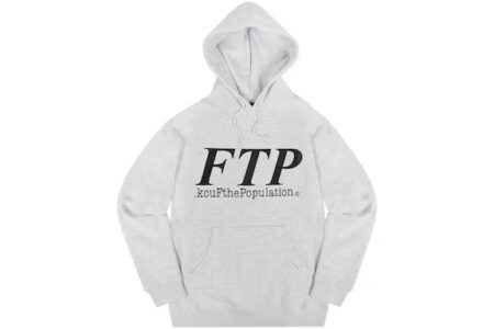 FTP OG Logo Pullover Hoodie Grey