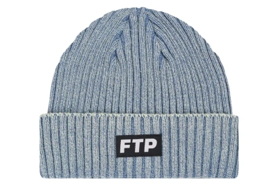 FTP Denim Dye Logo Beanie Dirt Wash