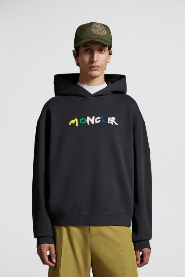 Embroidered Logo Hoodie