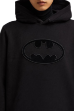 Batman Logo Hoodie Black