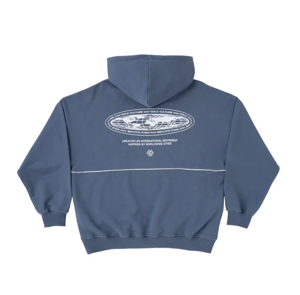 College Team Hoodie Dark Blue