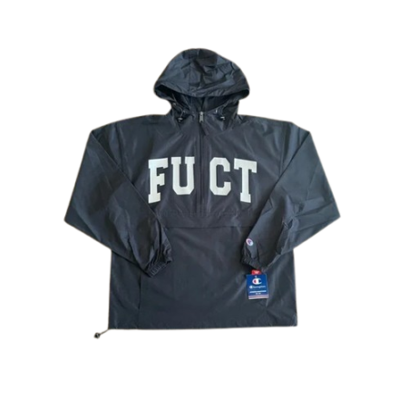 FUCT Champion 3M Windbreaker Jacket Black