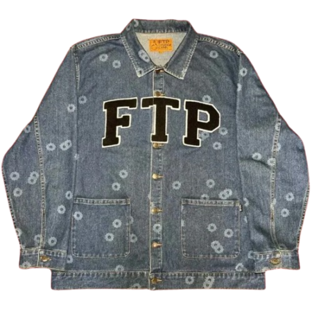 FTP Bullet Hole Denim Jacket (X-Large)